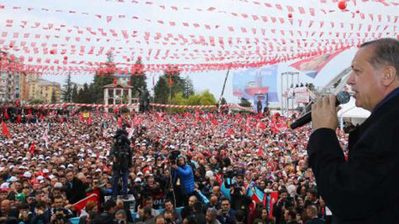 Erdoğan'ın canını sıkan protesto