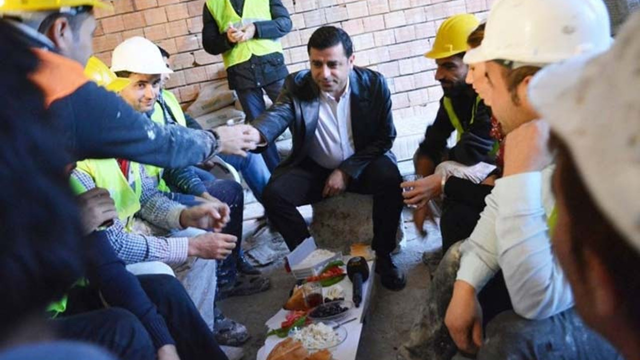 Demirtaş'tan 1 Mayıs mesajı: Önce alanlara sonra sandığa