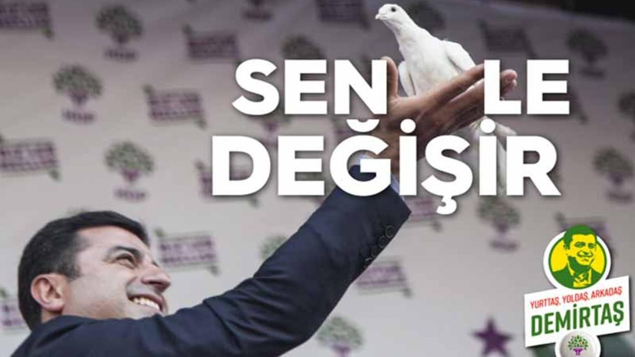 HDP, isim vermeden 'en yakışıklıya' oy istedi