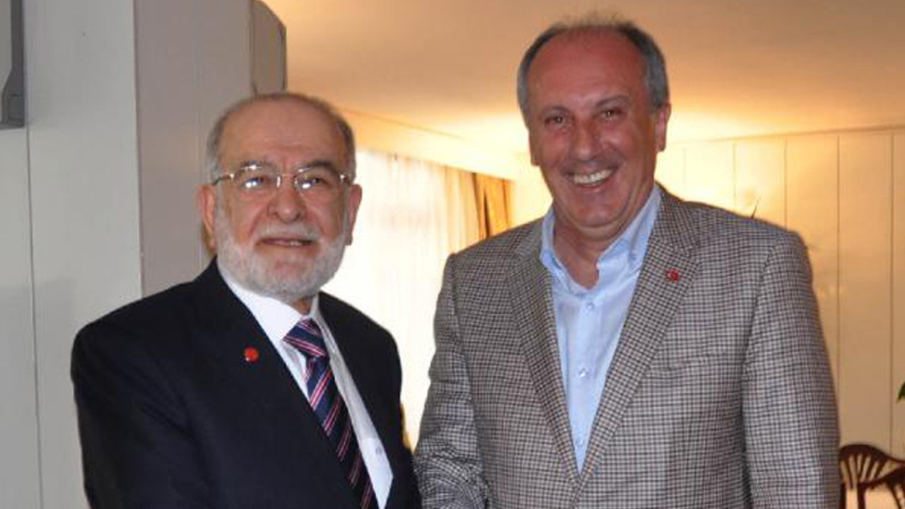 İnce, Karamollaoğlu'nu ziyaret etti