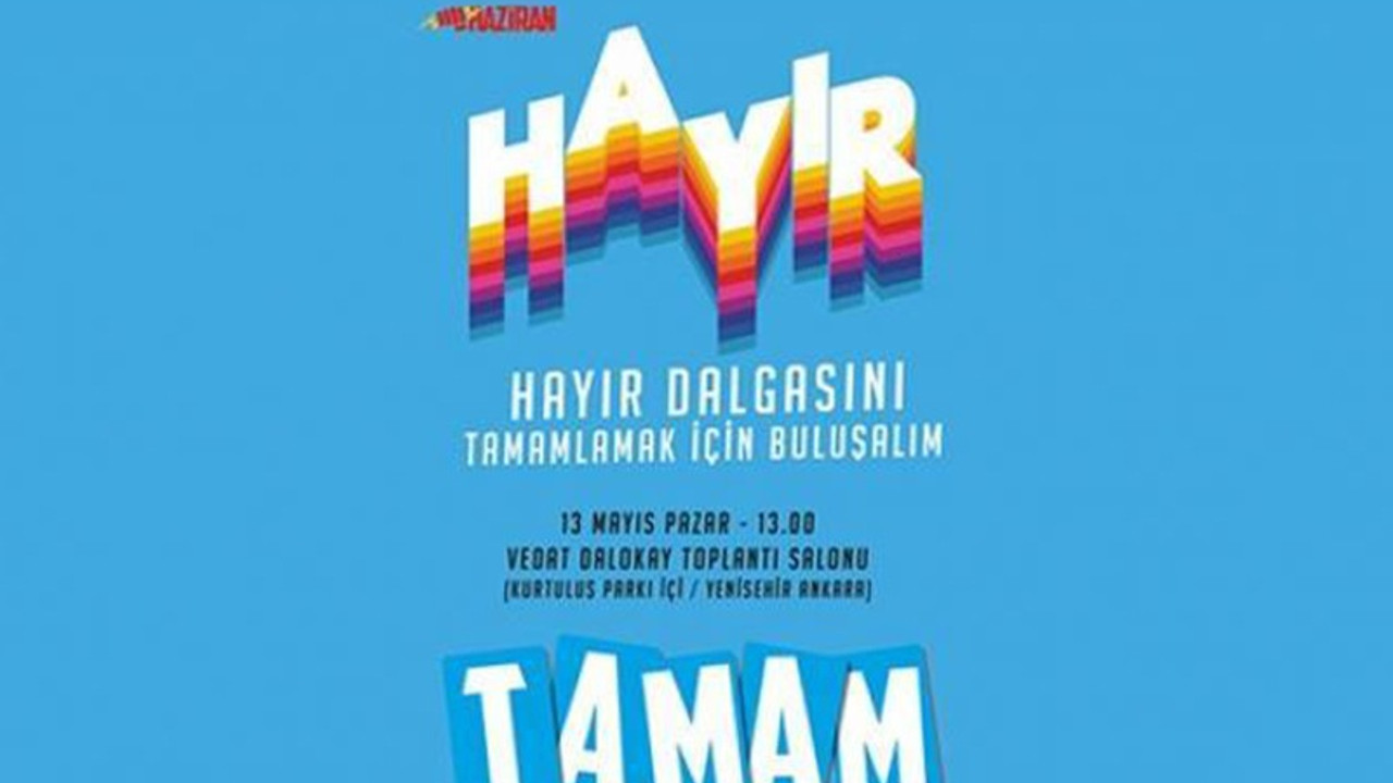 'T A M A M' diyenler buluşuyor