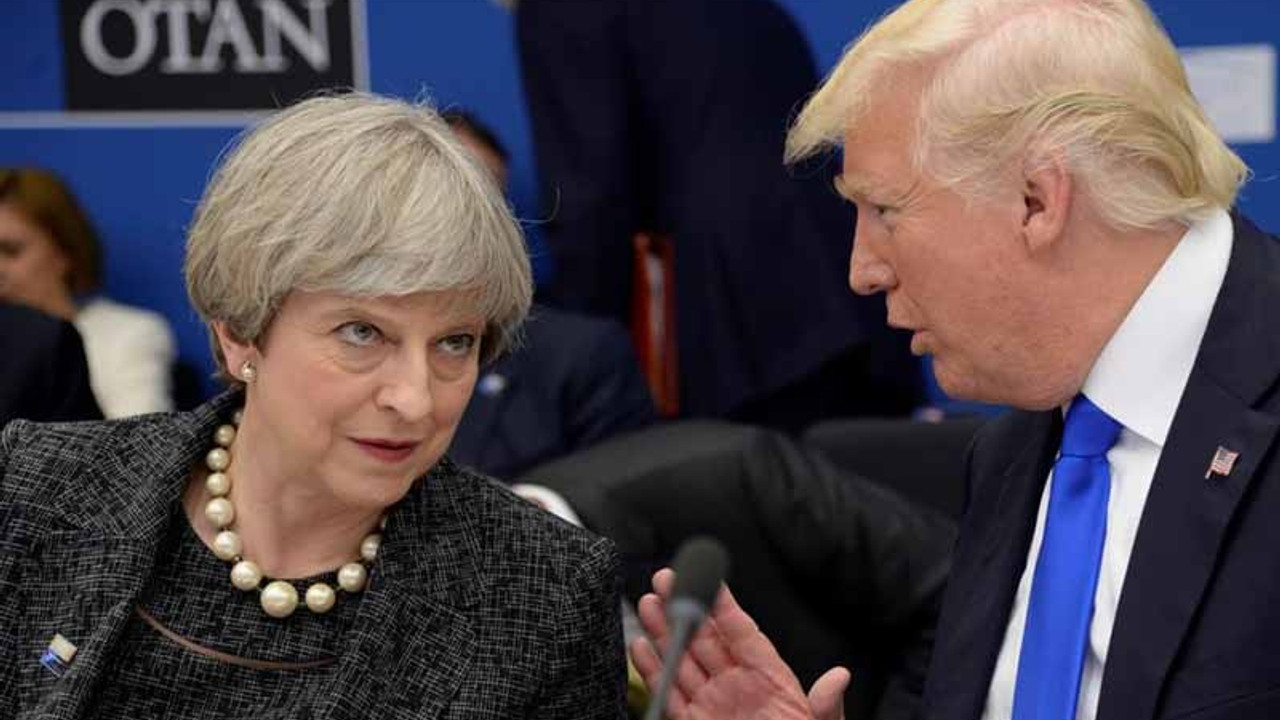 Trump ve May İran'ı görüştü