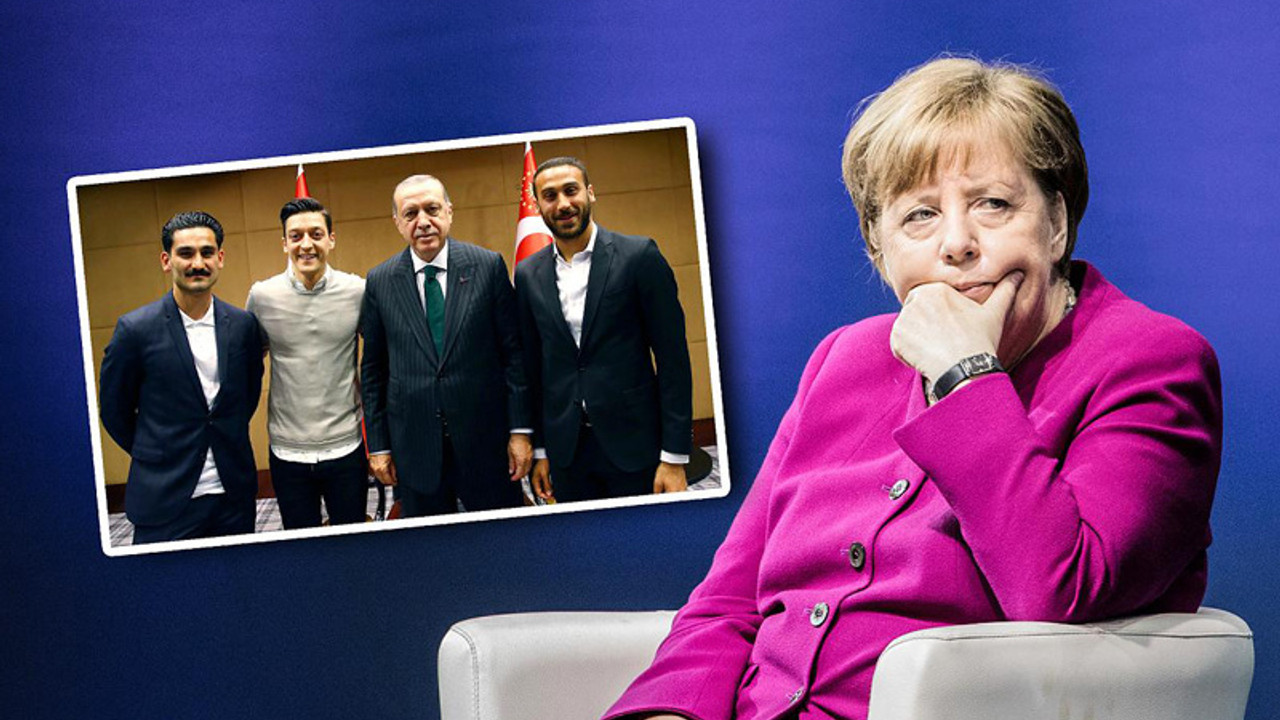 Merkel'den Özil ve Gündoğan’ın Erdoğan'la buluşmasına tepki