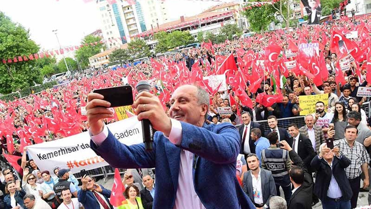 İnce: Seçilemezsem bir daha Kılıçdaroğlu'na rakip olmam