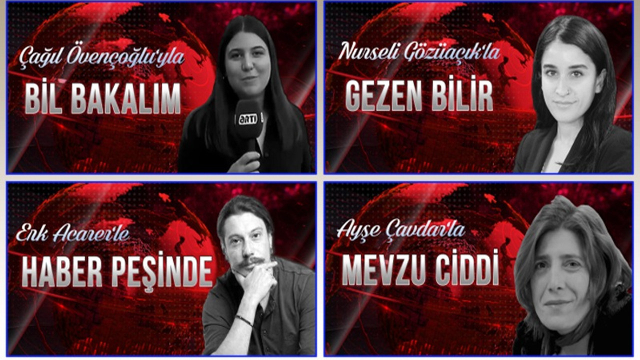 Yargılanan sanatçılar Artı TV'de