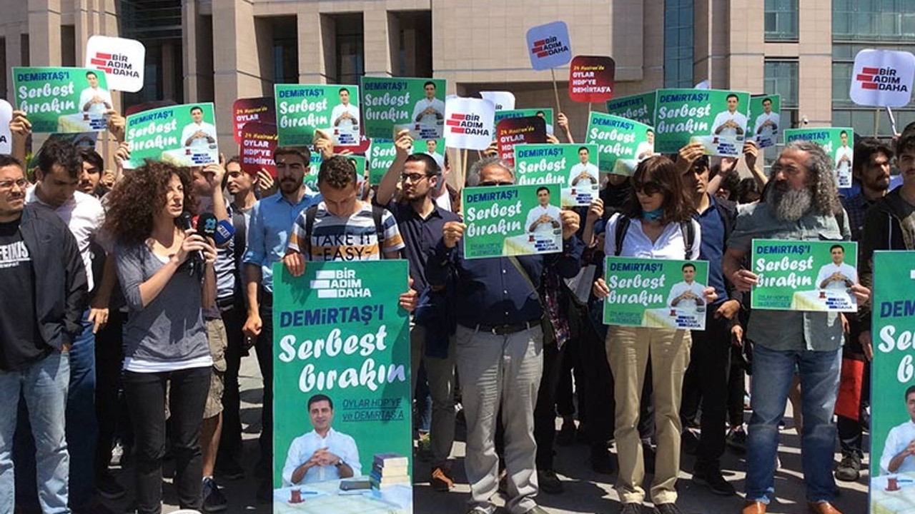 Demirtaş için çağrı: Seçime eşit ve adil şartlarda gidilsin
