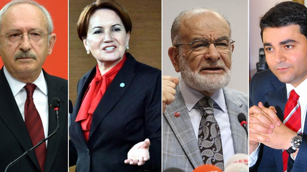 Akşener'den Millet İttifak'ı liderlerine çağrı