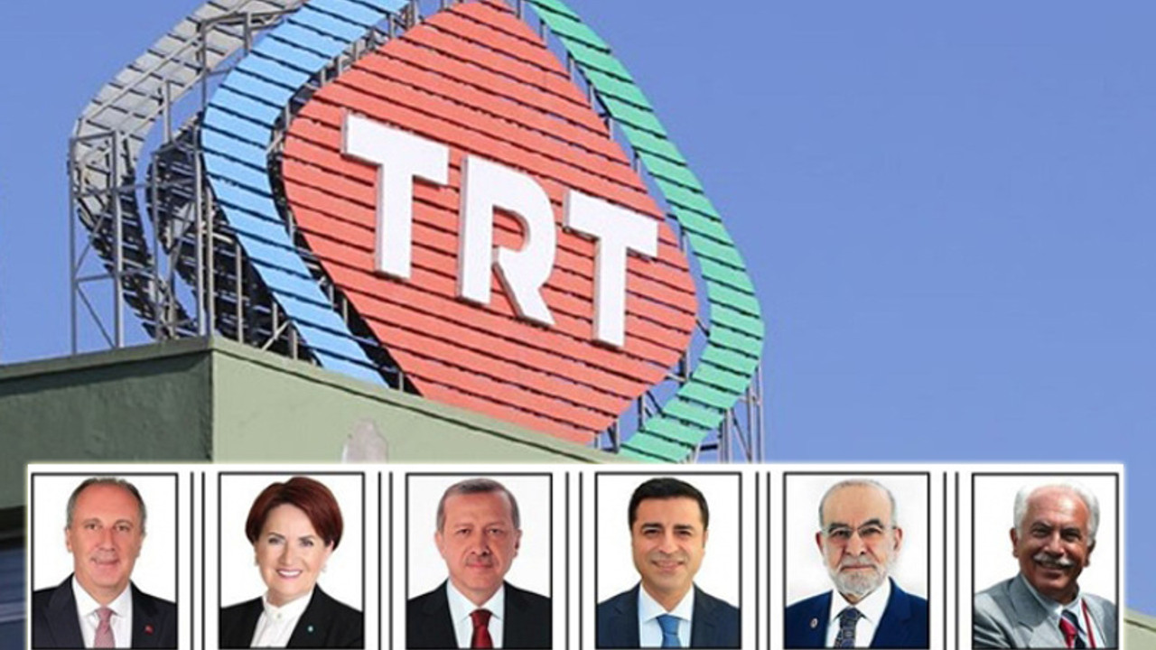 TRT Demirtaş'a 3 saniye ayırdı, HDP'ye ise hiç yer vermedi