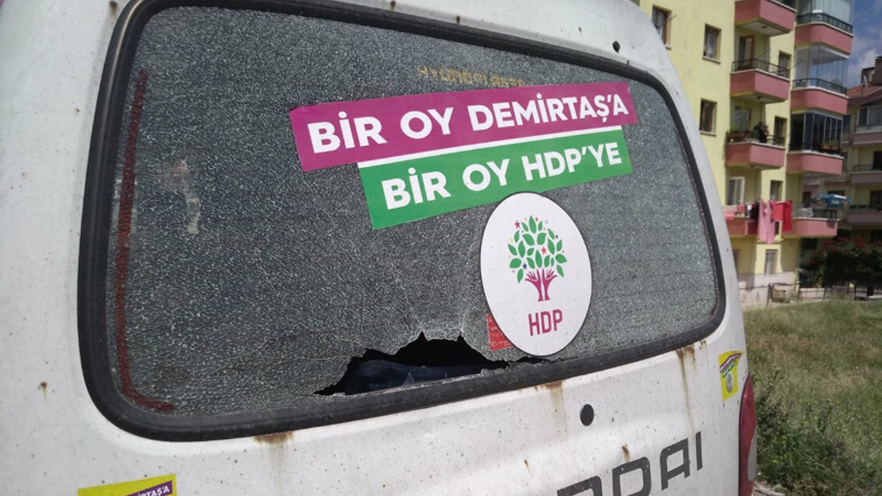 HDP seçim aracına saldırı