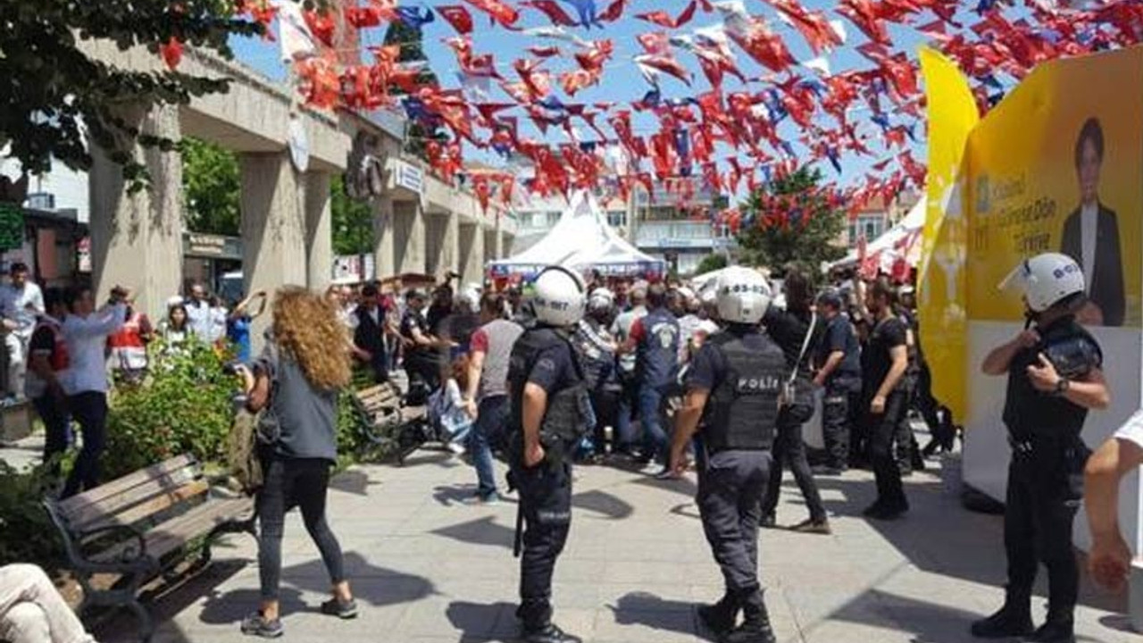 KESK ve HAZİRAN üyelerine polis müdahalesi