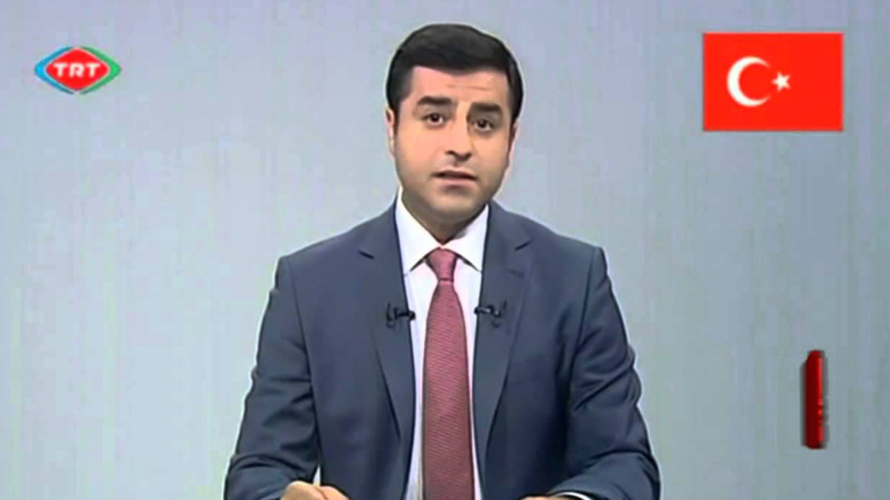 Demirtaş TRT konuşmasını cezaevinde yapacak