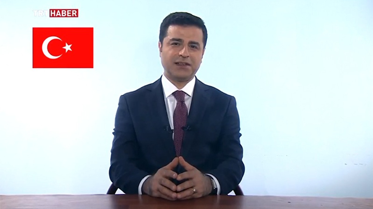 20 ay sonra ilk görüntüsü yayınlanan Demirtaş: Korkacak değiliz