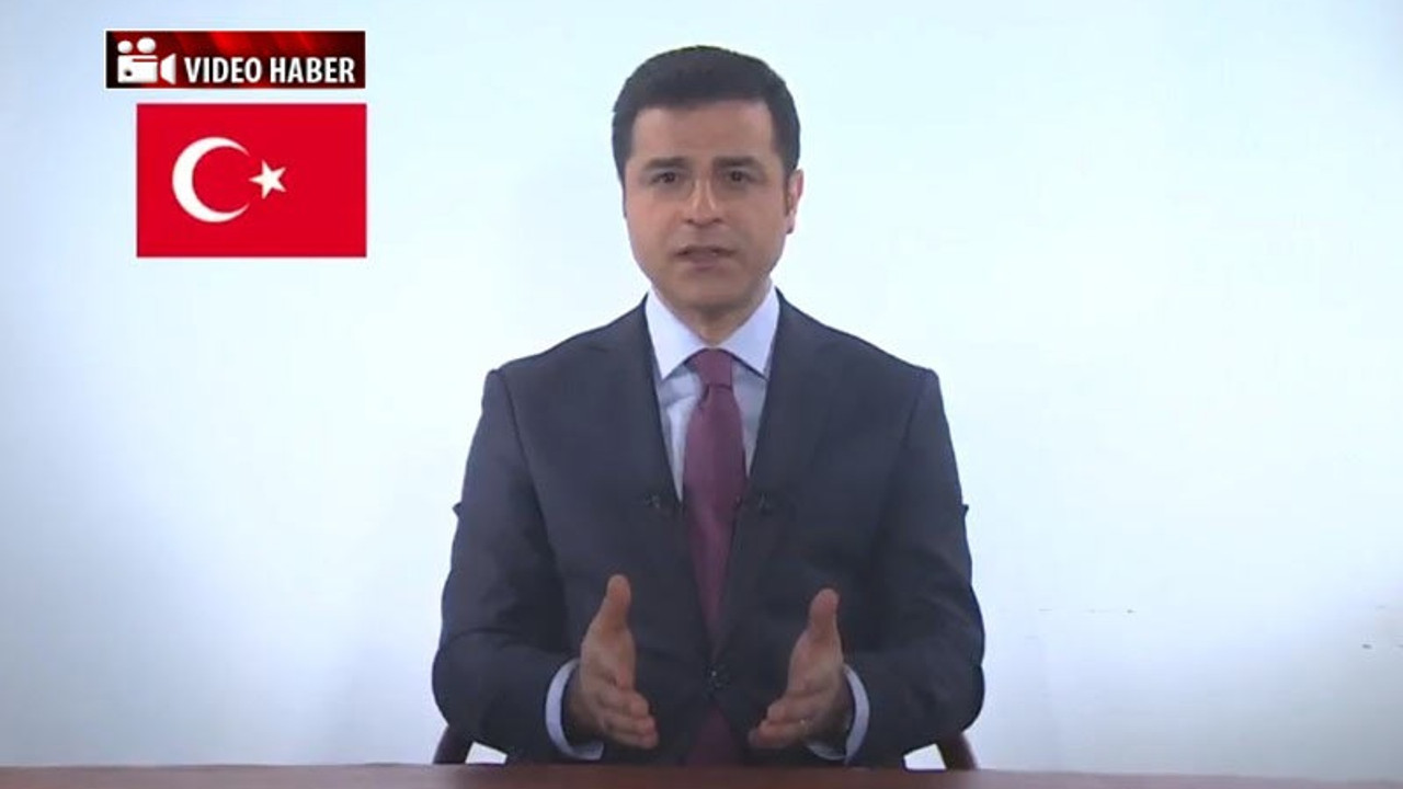 Demirtaş: HDP Meclis’e girmezse tüm Türkiye darbe alır