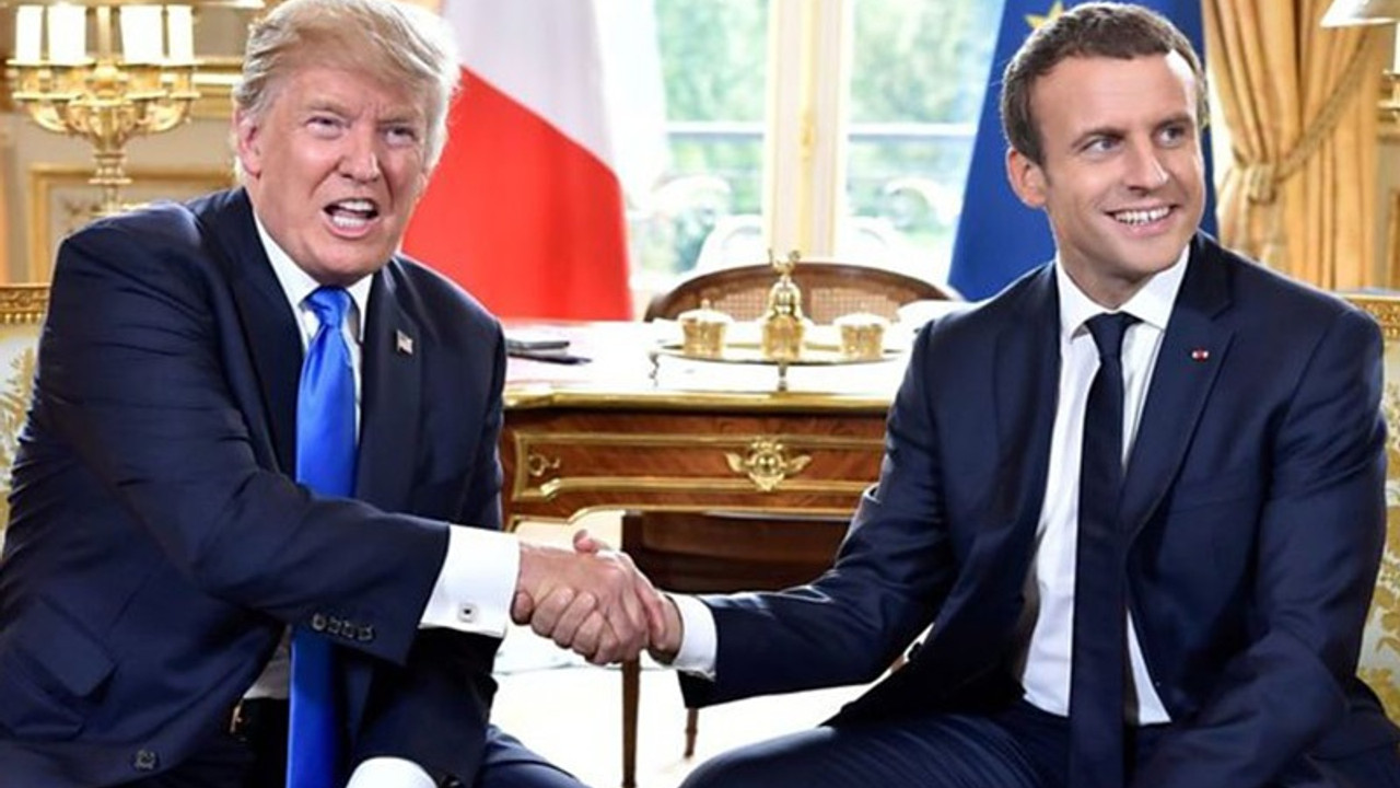 Trump'tan Macron'a AB'den ayrılın