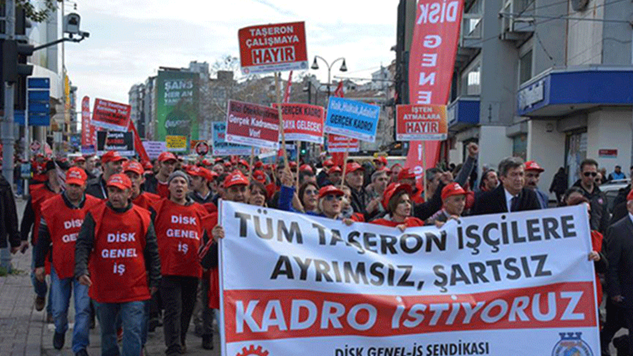 DİSK'ten KİT'lerdeki taşeron düzenlemesine tepki