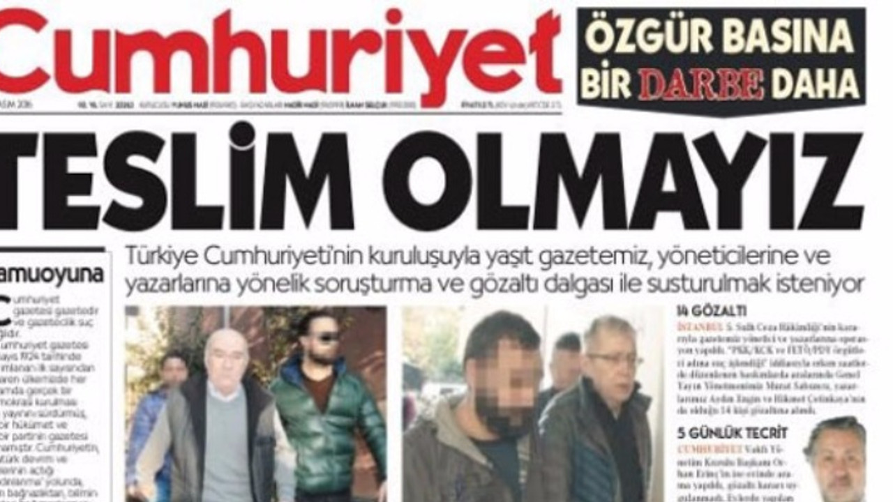 AİHM'den Cumhuriyet'e öncelik