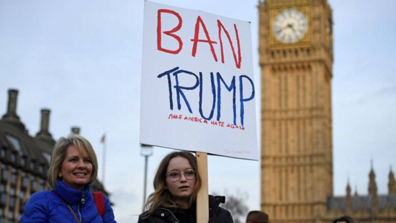 Trump Londra'dan uzak tutulacak