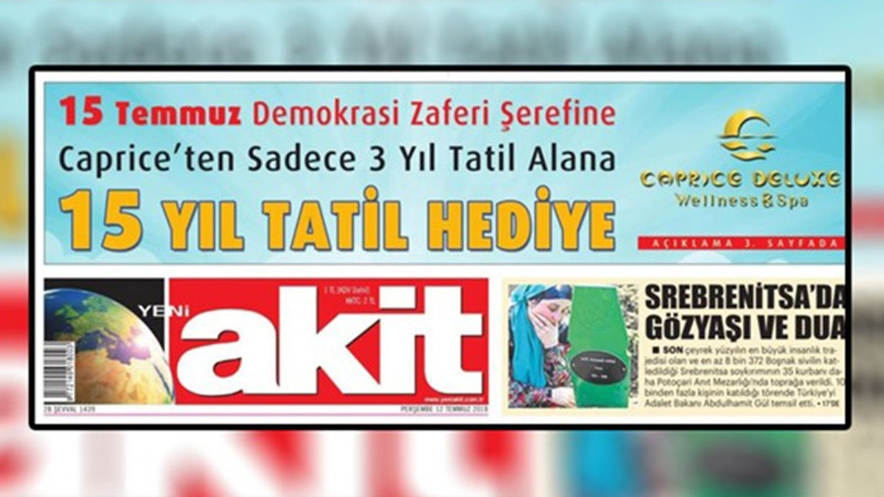 ‘Jet Fadıl' 15 Temmuz'lu reklamlarını sürdürüyor