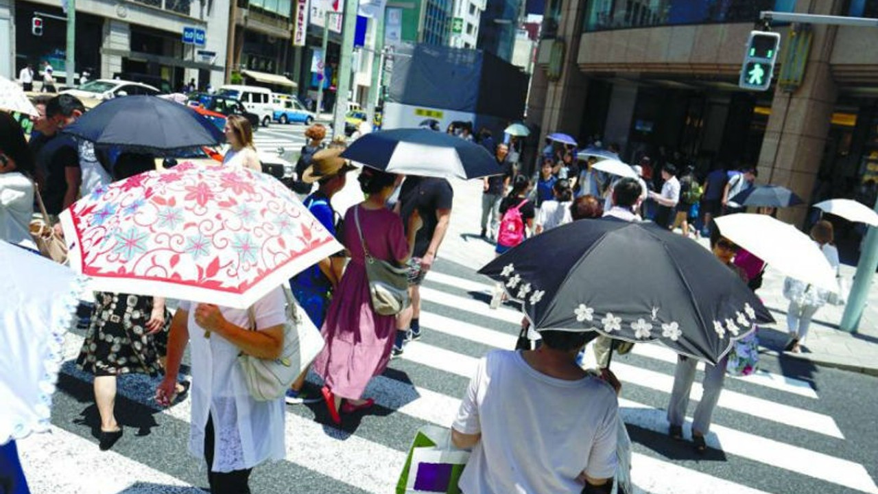 Japonya'da sıcak havadan ölenlerin sayısı 40'ı geçti