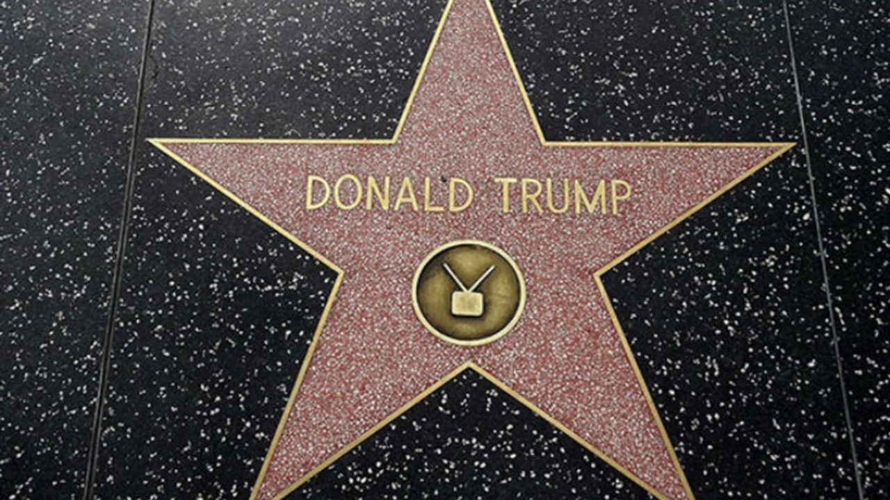 Trump'ın Hollywood'daki yıldızını kırdılar