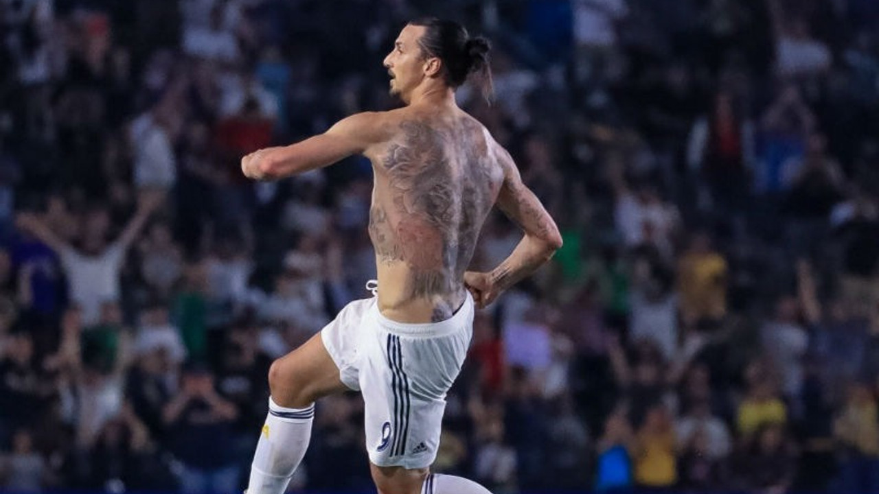 Zlatan Ibrahimovic'ten ABD'de ilk hat-trick