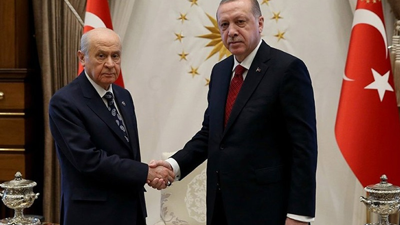 Erdoğan ile Bahçeli'nin görüşmesi sona erdi