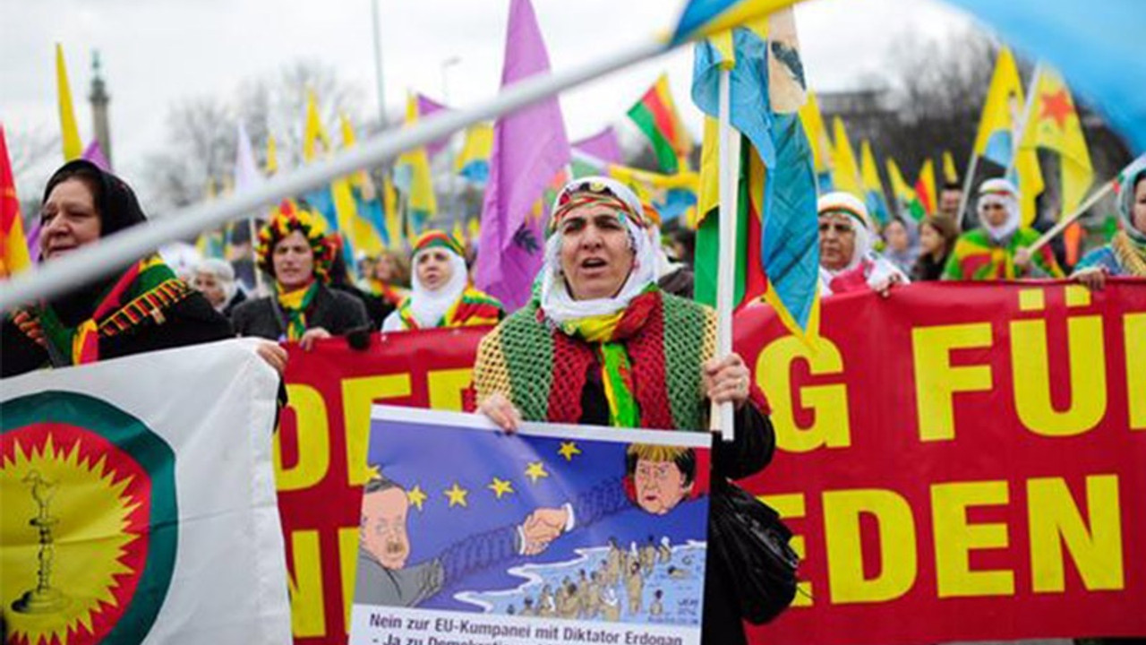 Almanya'daki Kürtlerden Erdoğan'ı protesto hazırlığı