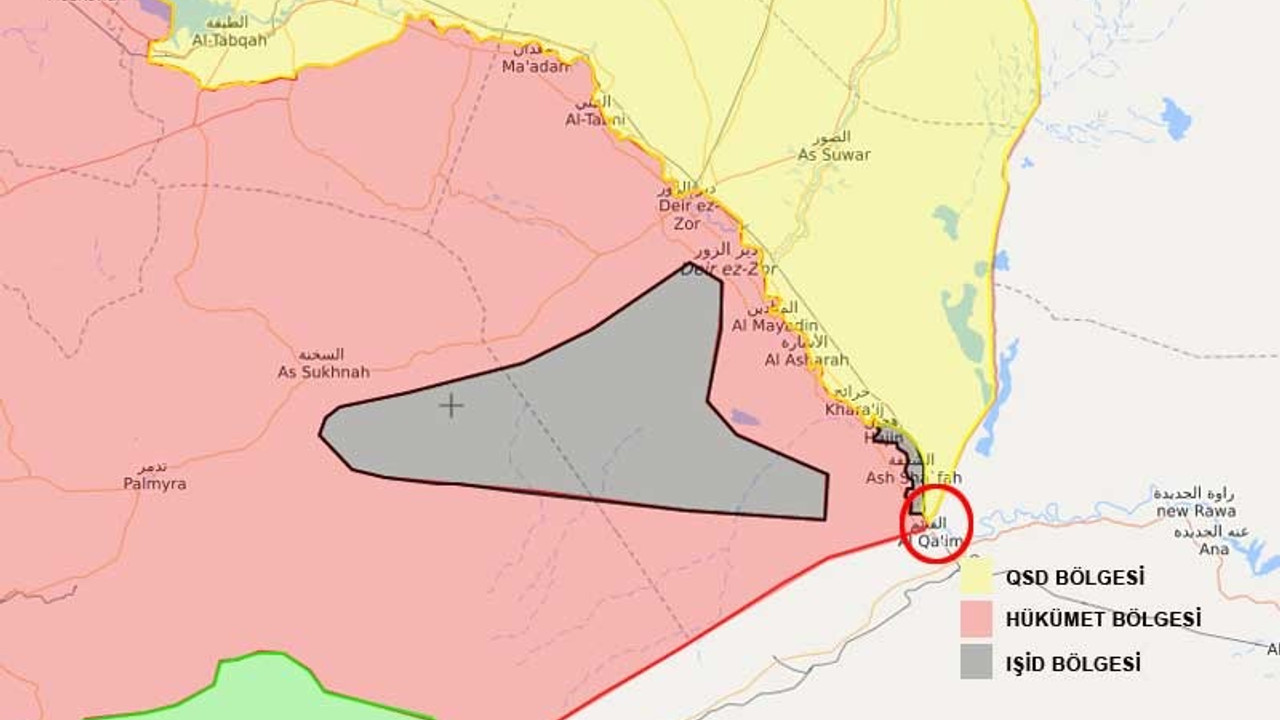 Suriye-Irak sınırı IŞİD'den temizlendi