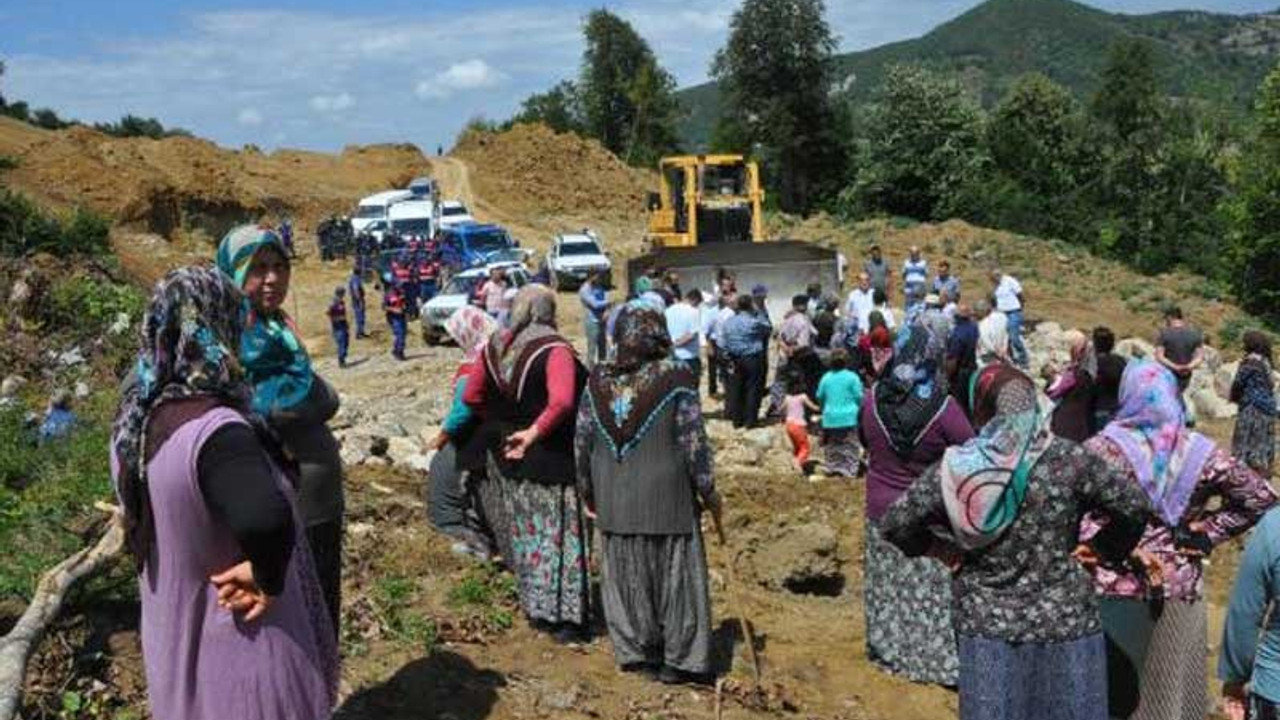 Köylülerden 'acele kamulaştırma'ya izin yok