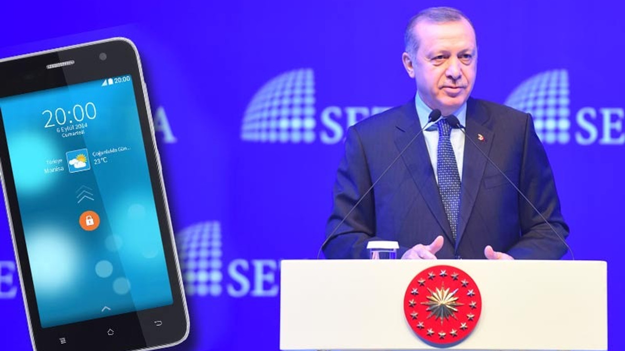 Erdoğan'ın işaret ettiği telefon da Amerikan malı çıktı