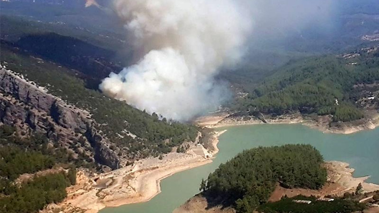 Antalya'da orman yangını