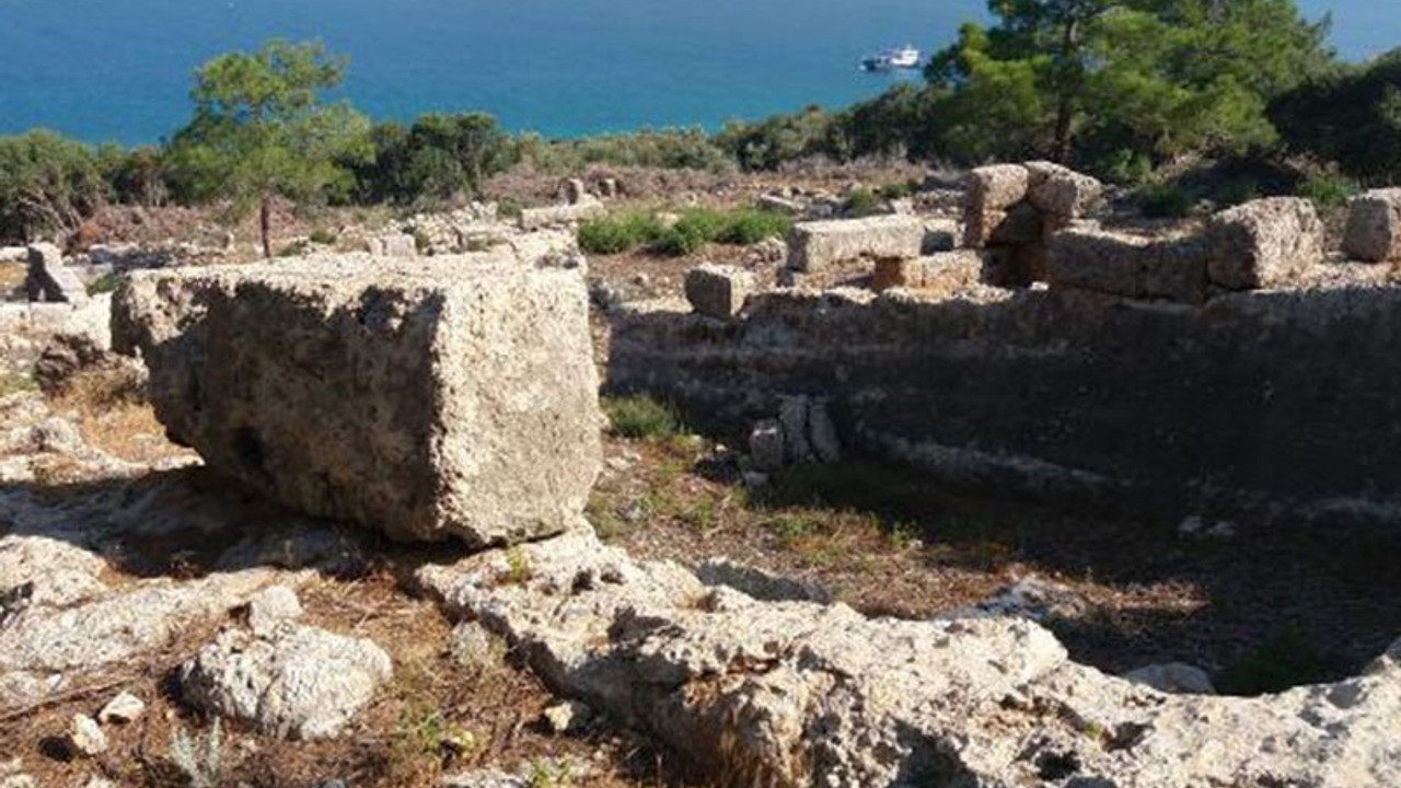 3 bin yıllık tersanede, 220 sarnıç ve 14 sandal çekek yeri bulundu