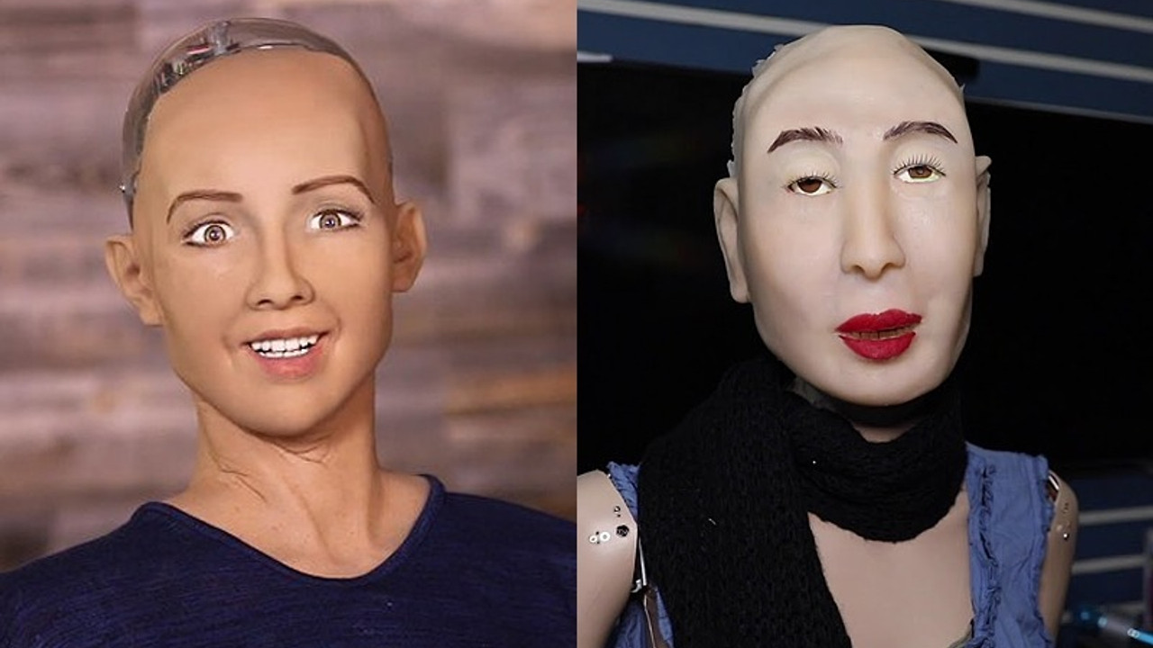 Robot Sofia'ya kardeş geldi: Hintli Rashmi