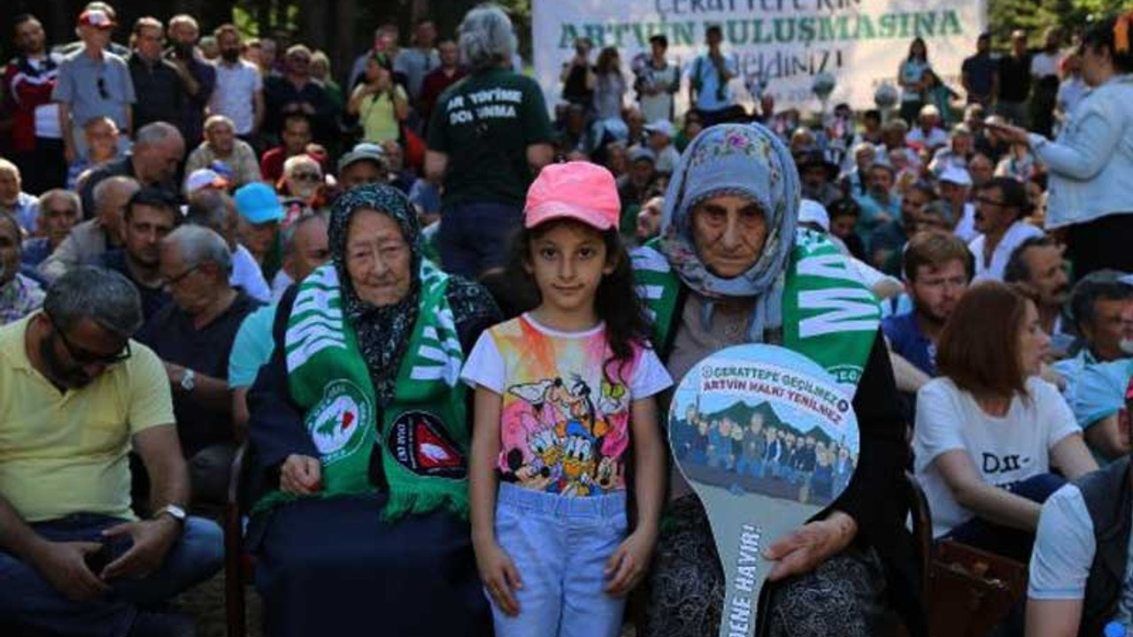 'Beni öldürsünler yeter ki Artvin kurtulsun'