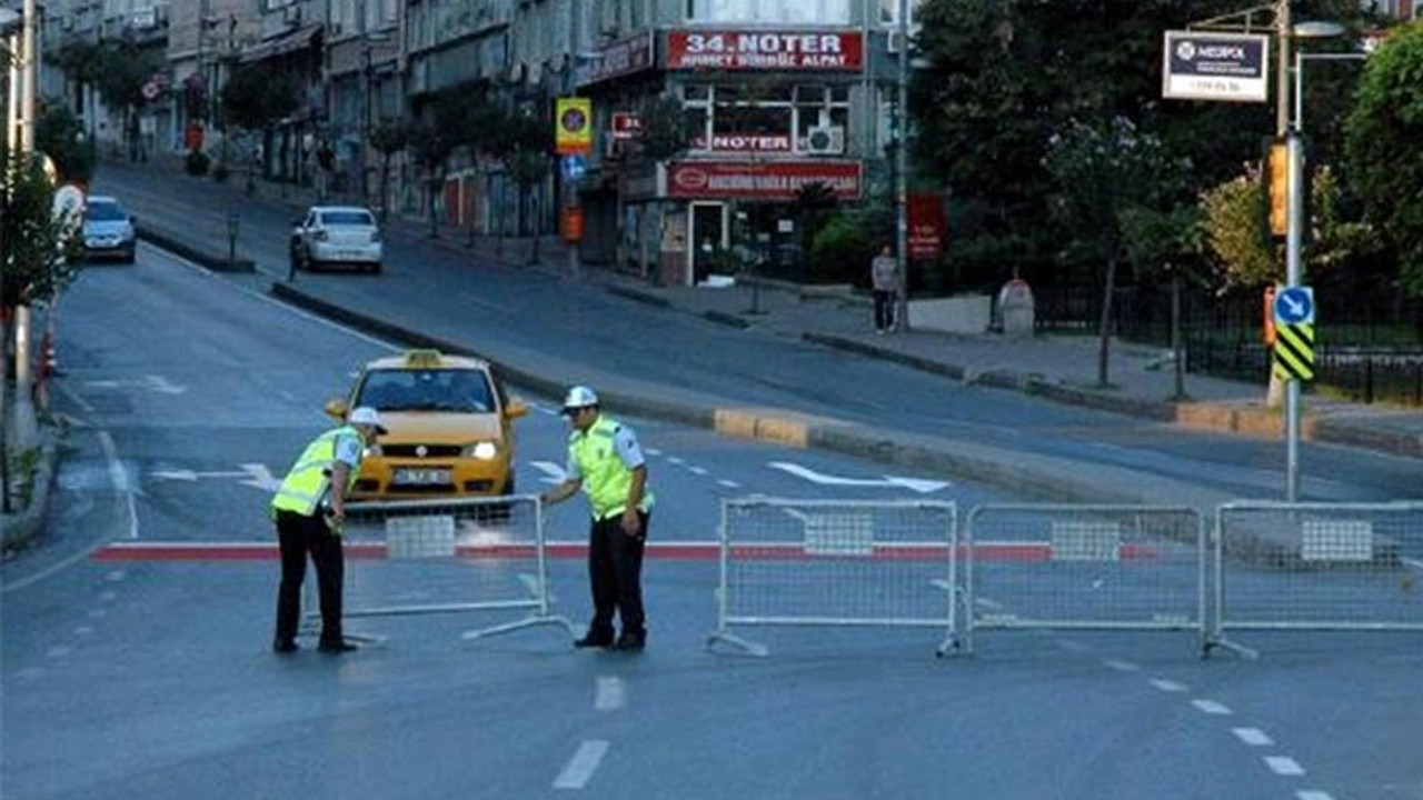 İstanbul'da bazı yollar kapatıldı