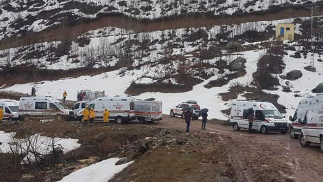 Dersim'de helikopter düştü: 12 kişi hayatını kaybetti