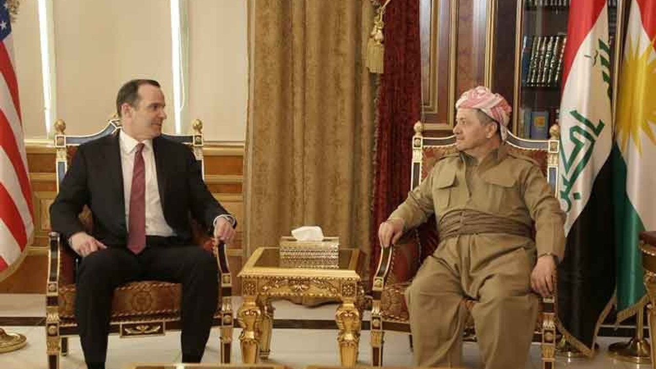 Barzani, McGurk ile hükümet kurma sürecini görüştü