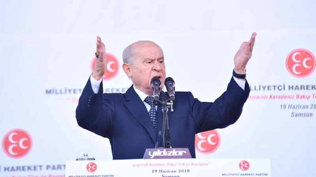 Bahçeli: ABD darbeci yoldaşlarını kurtarmak için bunu yapıyor