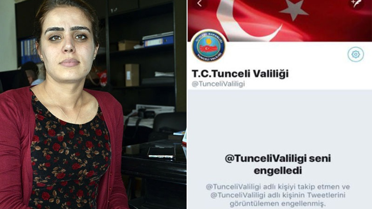 Tunceli Valiliği, HDP Milletvekilini Twitter'da engelledi