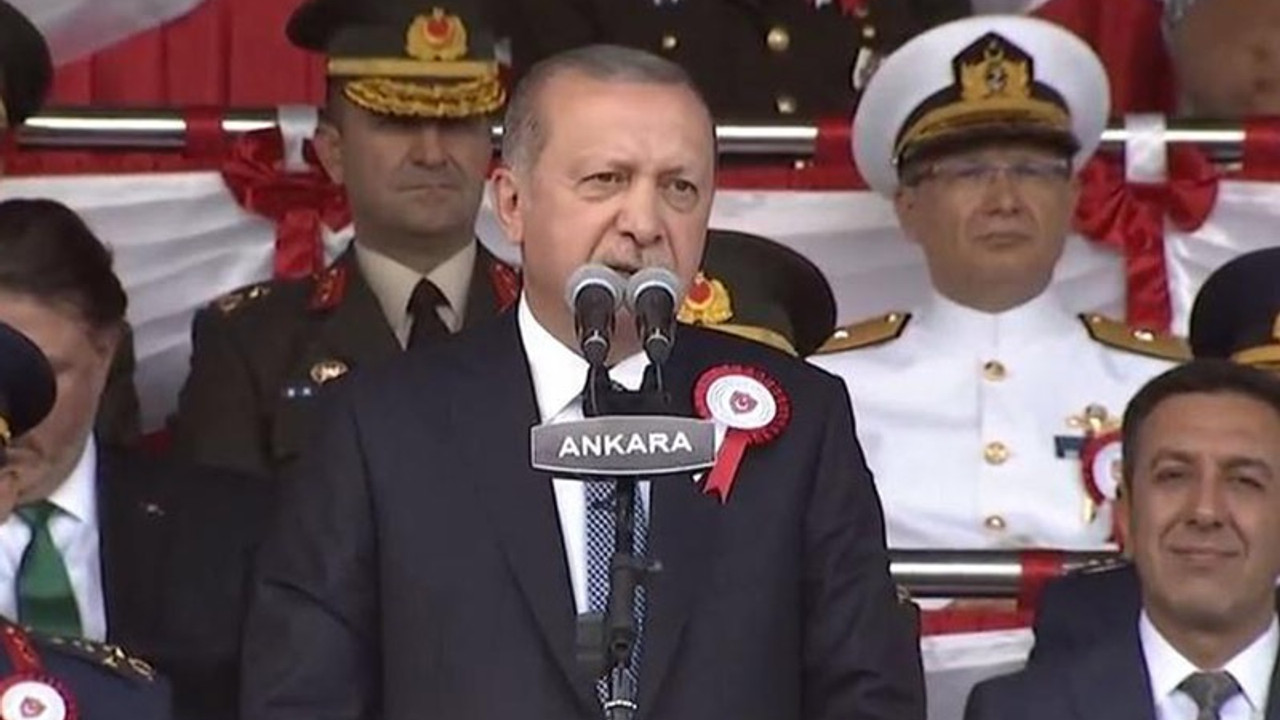 Erdoğan: Bazıları askeri okullar kapatıldı diye propaganda yapıyor