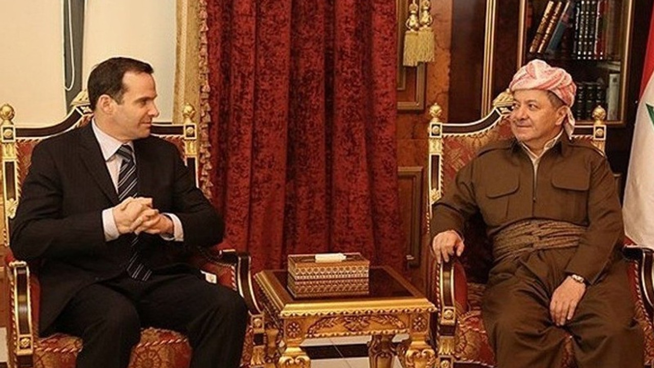 Barzani ile McGurk, Irak'ta yeni hükümet arayışlarını görüştü