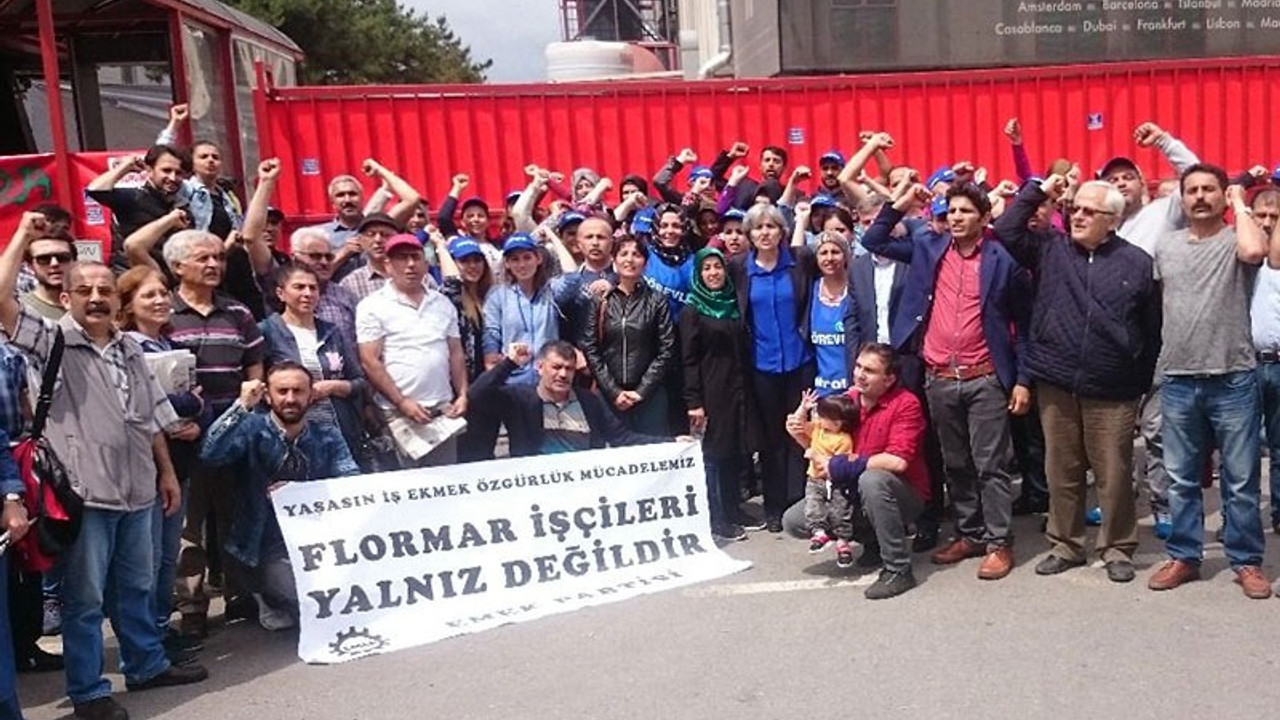 EMEP'ten Flormar işçisiyle dayanışma kampanyası