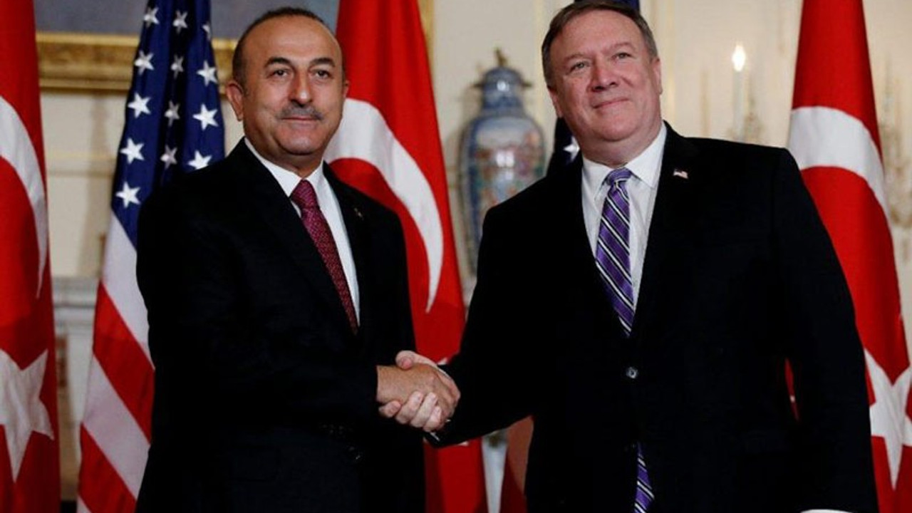 Çavuşoğlu Pompeo ile görüştü