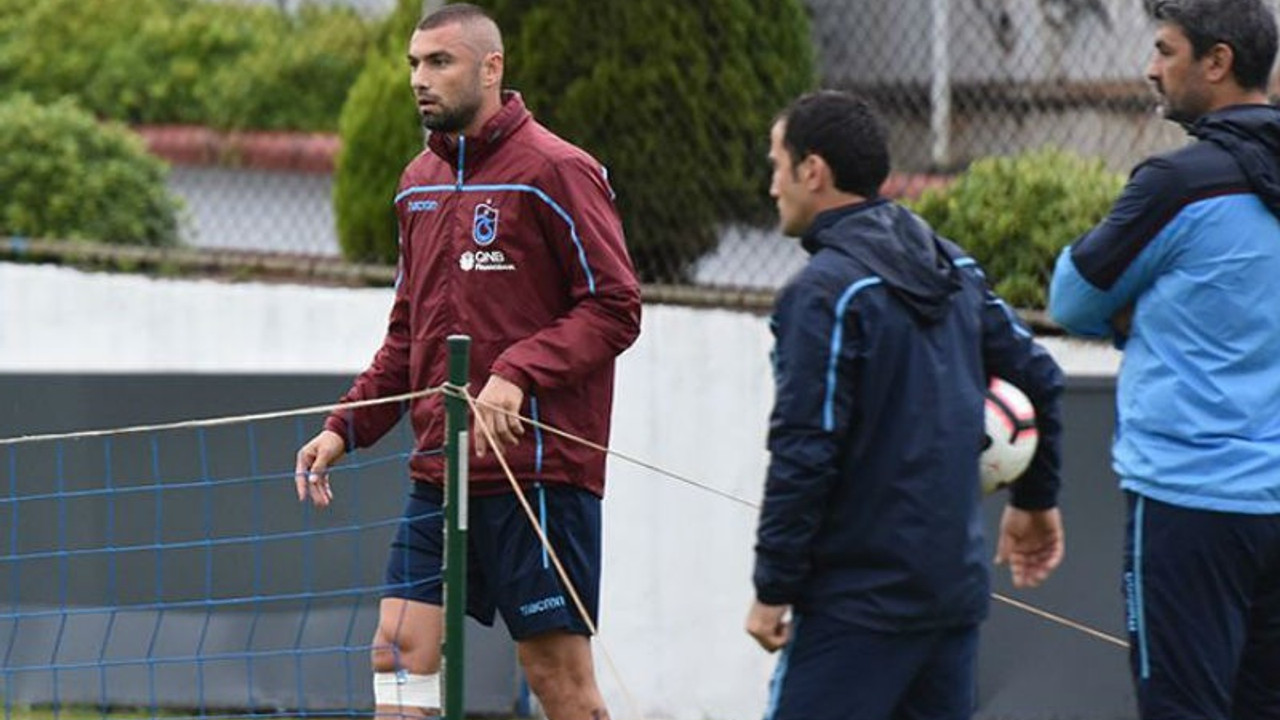 Trabzonspor'da Burak Yılmaz sürprizi