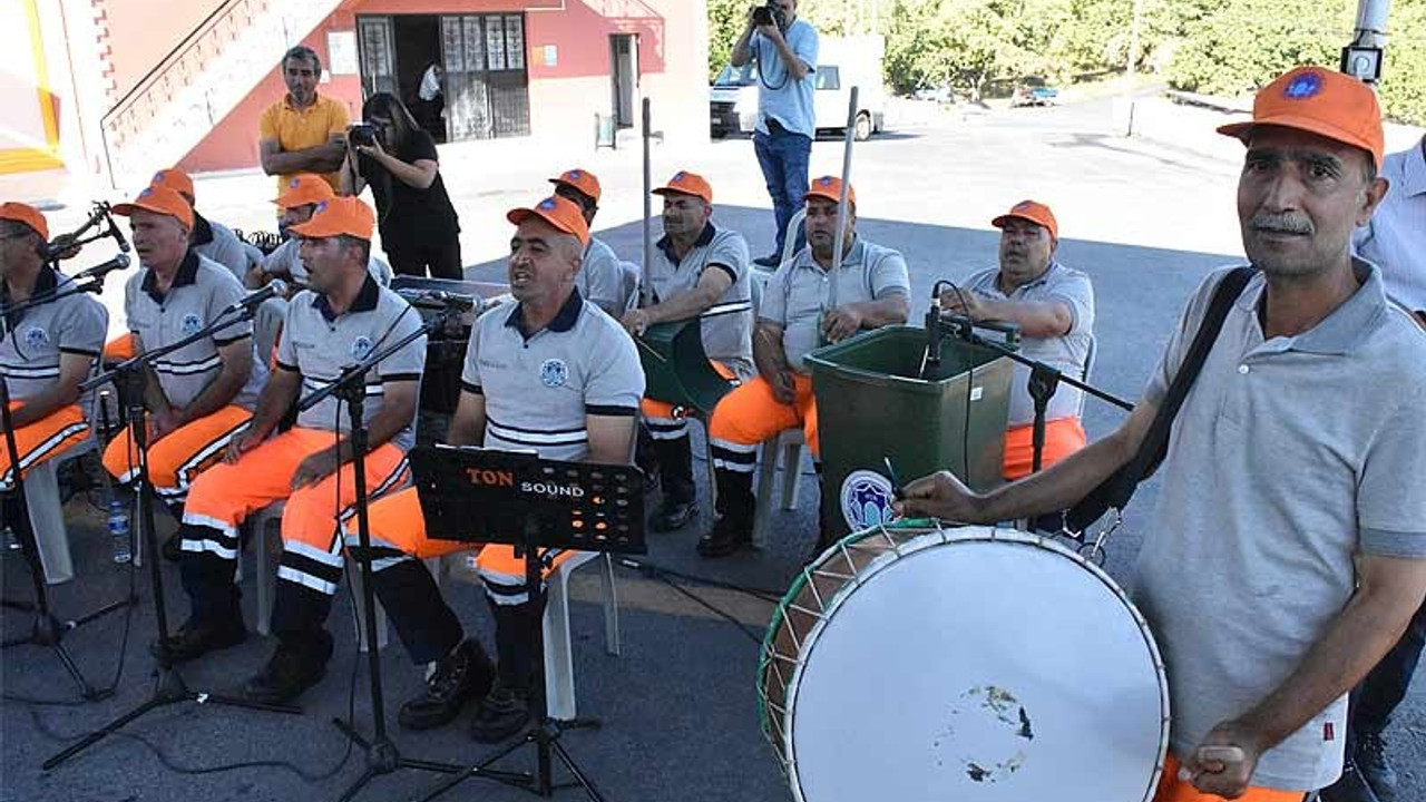 Malatya'da 'Çöpçüler Korosu' kuruldu