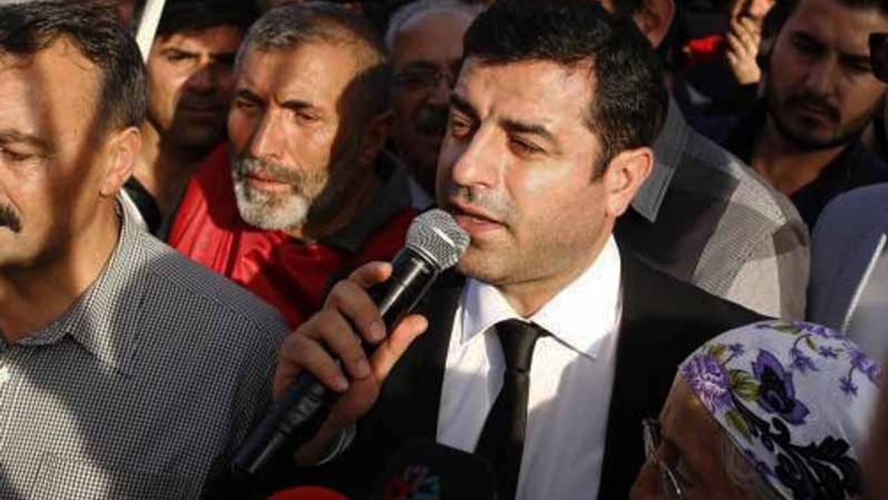 Demirtaş'ın 10 Ekim'e ilişkin konuşmadan yargılandığı dava ertelendi