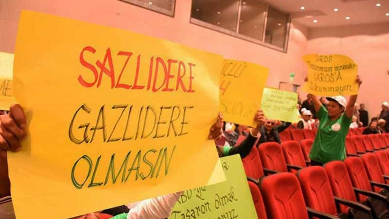 'Sazlıdere gazlıdere olmasın'