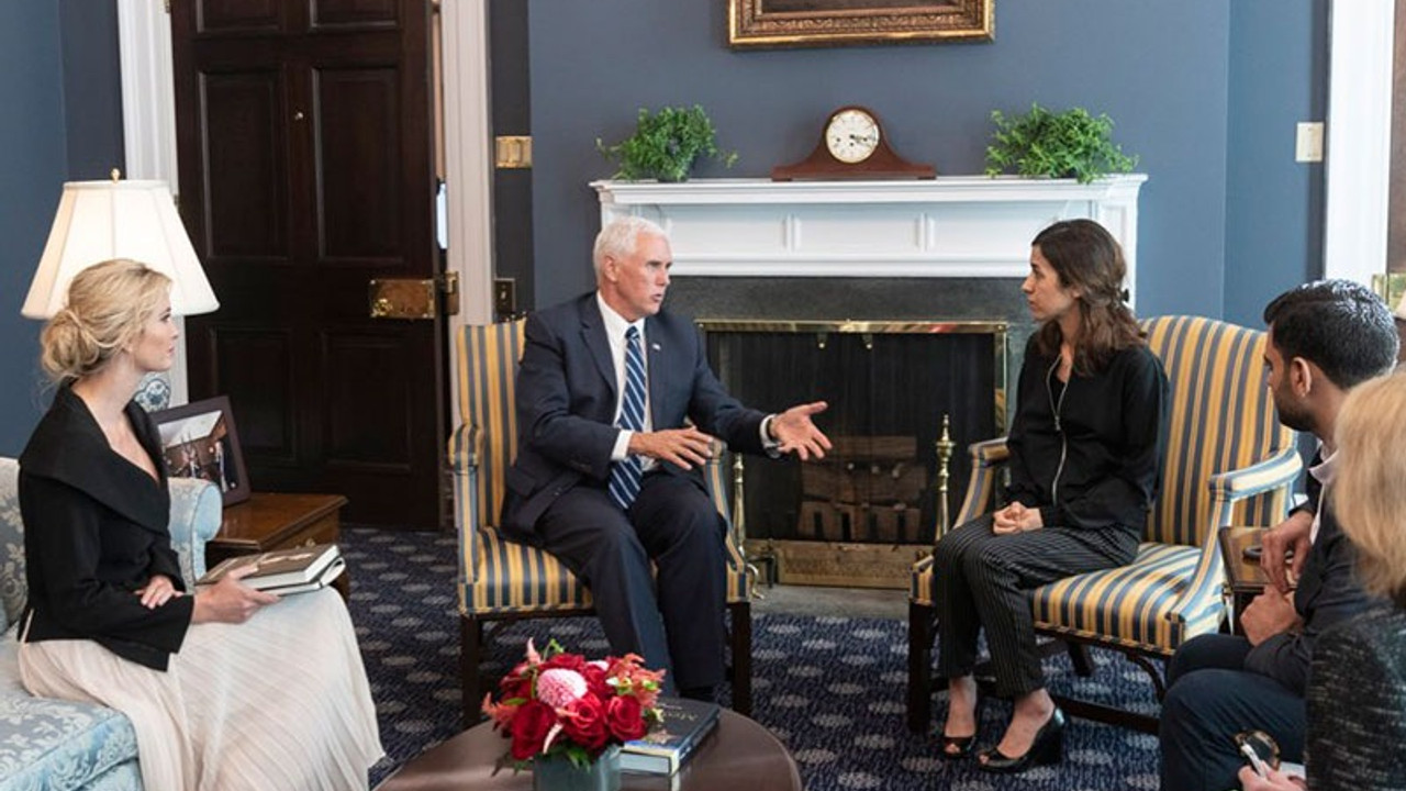 Nadia Murad, Mike Pence ile görüştü