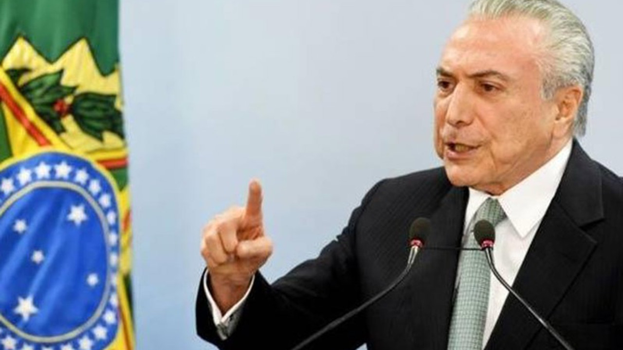 Brezilya Devlet Başkanı Temer'e yolsuzluk suçlaması