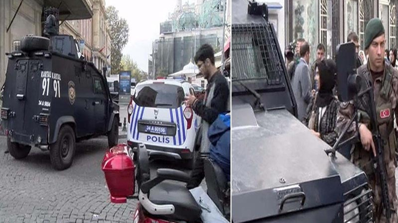 Eminönü'nde polis ile 'şüpheli' arasında arbede: 1 polis yaralandı